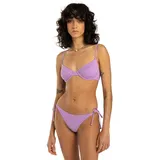 BILLABONG Bade-Shirt "Sol Searcher", Damen, Gr. M, Cup B, lila (prism violet), 86% Polyamid, 14% Elasthan, Bikini-Oberteile