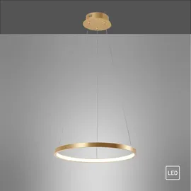 just light. Circle 1-flg. 39 cm gold, weiß