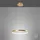 just light. Circle 1-flg. 39 cm gold, weiß