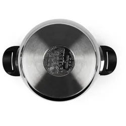 Excelsa Druckkochtopf Professional Cook Stahl 32x18,5x20 cm Silber