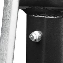 PRO PLUS Anhängerstütze mit Kurbel und Halter klappbar 1000 kg 420-680 mm