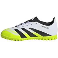 Adidas Kinder Fussball-Hartplatzschuhe Predator, FTWWHT/CBLACK/LUCLEM, 28