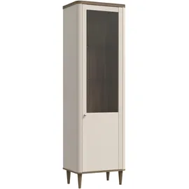Forte Vitrine Lacetti 60,4 x 41,2 x 200,5 cm Beige
