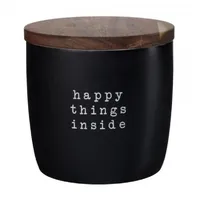 Asa Selection Küchendose schwarz 15 cm x 14,5 cm