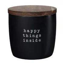 Asa Selection Küchendose schwarz 15 cm x 14,5 cm