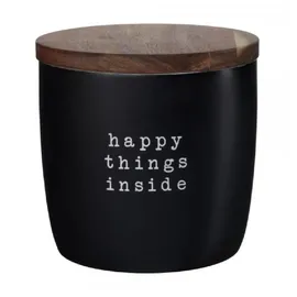 Asa Selection Küchendose schwarz 15 cm x 14,5 cm