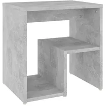 vidaXL Nachtschrank 2 Stk. 40 x 30 x 40 cm Betongrau