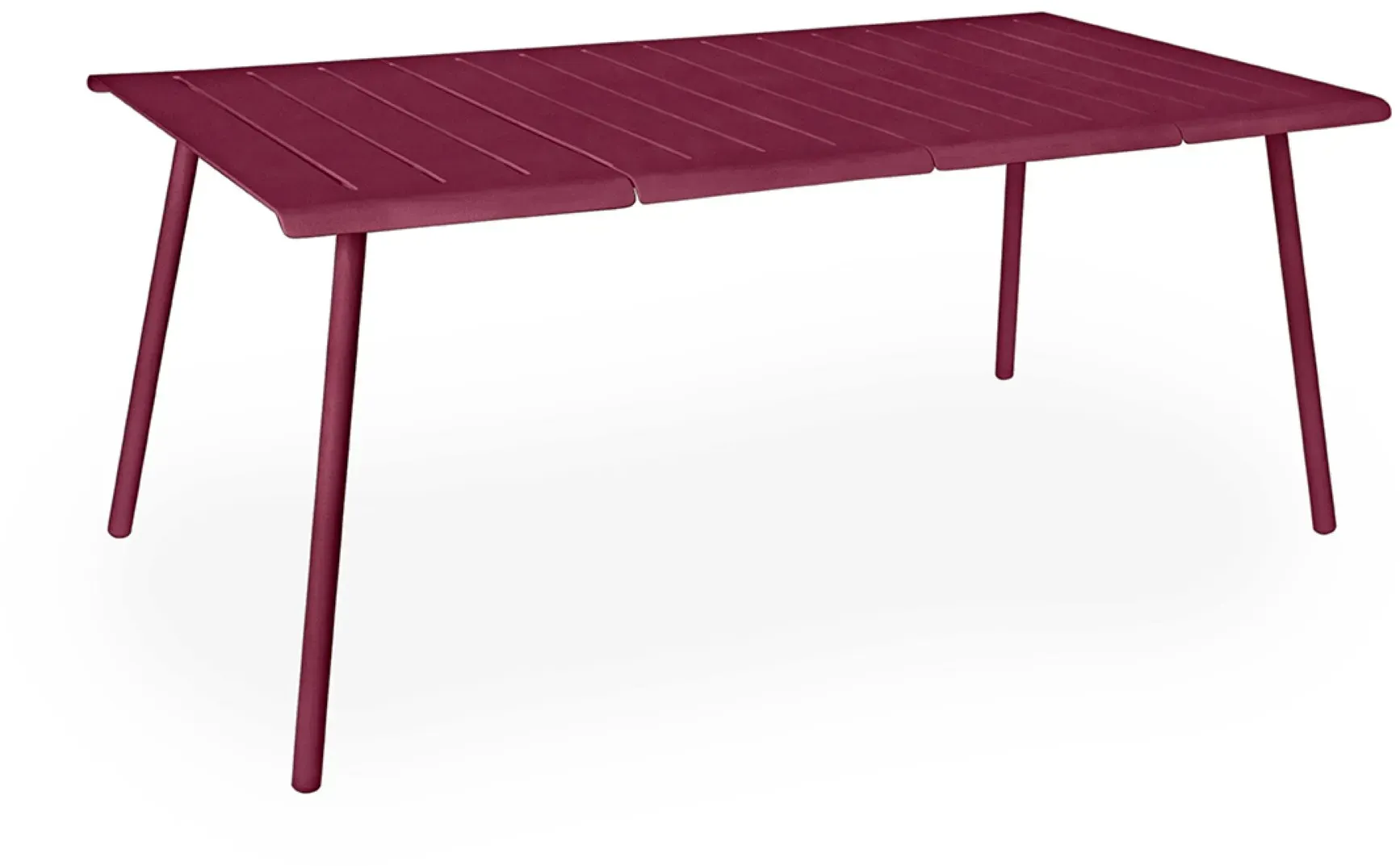 Vapio Outdoortisch Aluminium 180x90x74 cm Beere