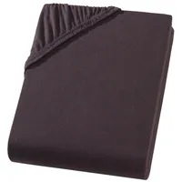 Carpe Sonno Spannbettlaken Jersey 160 x 200 cm Braun