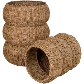 Korbset Sarbas 2er Set 35 x 35 x 45 cm bronze