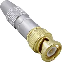 TRU Components TC-2510524 BNC-Steckverbinder Stecker, gerade 50 Ω 1