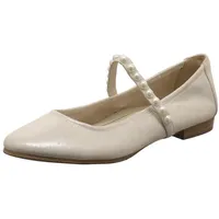 TAMARIS Ballerina Damen Elegant metallic,EU 38 - 38 EU