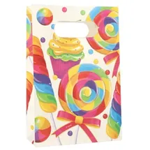 Papstar Partytüten, Papier 21 x 14 x 6 cm - Candies mit Griff