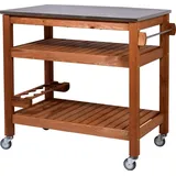 Dobar 35540FSCe Servierwagen braun