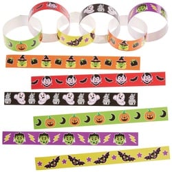 Papierketten "Halloween" (pro Set 240) Halloween-Basteleien