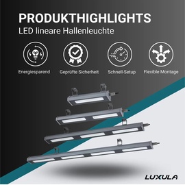 LUXULA LED-HighBay, linear, 50 W