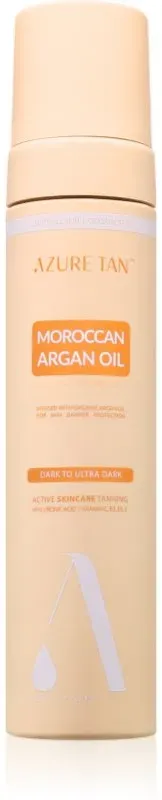 Azure Tan Maroccan Argan Oil Selbstbräunungsschaum Farbton Dark To Ultra Dark 200 ml