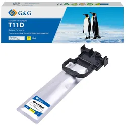 G&G Tinte ersetzt Epson T11D gelb