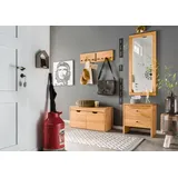 Home Affaire Dura Schuhbank 82 x 45 x 40 cm braun mit Schubladen