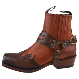 Sendra Cowboy Stiefelette 7811 Braun - Braun - 45
