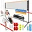 Kesser Badmintonnetz 3-Fach-Höhenverstellbar Set
