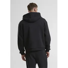 URBAN CLASSICS Fluffy Zip Hoody Kapuzenjacke schwarz, S