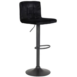 Möbel Boss Barhocker Amanda II 40 x 85-106 x 48 cm Schwarz