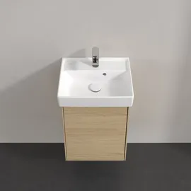 Villeroy & Boch Collaro Waschbeckenunterschrank Anschlag rechts 41 x 55 cm Nordic Oak
