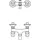 Ideal Standard Alpha Zweihandwannenmischer (B1421AA)