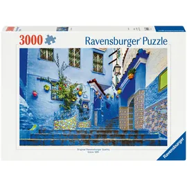 Ravensburger Erwachsenenpuzzle 3000 Teile - Marokko in Blau