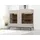 OTTO home Highboard 152 x 125 x 42 cm Beige / Weiß