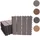 Mendler WPC Bodenfliese Rhone grau 30 x 30 cm 11 St.