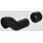 Eisenberg Sanit WC-Etagen-Anschlussbogen DN90/DN100 80mm 58937000000 etagiert um 80 mm, schwarz, DN 90/100