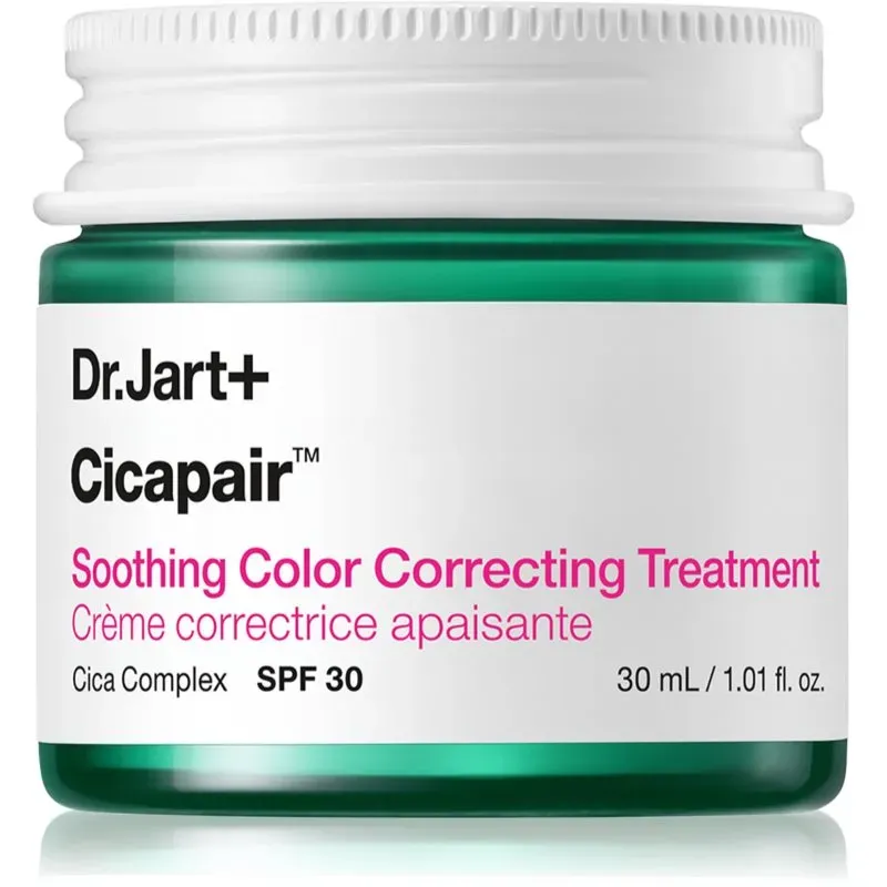 Dr. Jart+ CicapairTM Soothing Color Correcting Treatment intensive, Hautrötungen reduzierende Creme SPF 30 30 ml