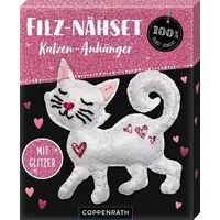 Coppenrath Verlag Filz-Nähset Katzen-Anhänger