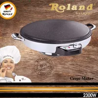 Roland Germany Fladenbäcker, Crepes Maker, 2300W Pfannkuchen Maschine, Granit Beschichtet Sac