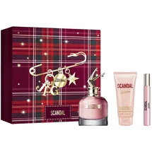 Jean Paul Gaultier Scandal Eau de Parfum 80 ml + Body Lotion 75 ml + Eau de Parfum 10 ml Geschenkset Christmas Edition