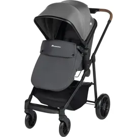 Bebeconfort Haze Trio, Kinderwagen 3-in-1 Komplettset, 0–4 Jahre, 2-in-1-Sitzeinheit, wendbarer & leichter Kinderwagen, i-Size-Babyschale,Tinted Stone