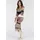 LAURA SCOTT Strickkleid Gestreift Beige/Rosa 44