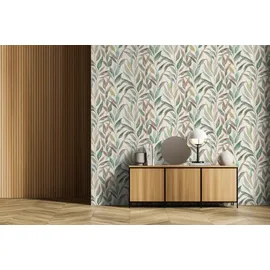 tesa rasch Vliestapete Fiesta 6 m x 0,30 m 1 St Beige/Blau/Grün/Lila/Rosa