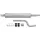 Hella Mittelschalldämpfer Easy2Fit PARTNERED with Faurecia 8LC 366 024-801