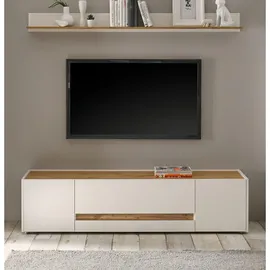 furn.design Wandboard Center 170 x 15 x 15 cm Weiß