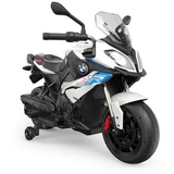 Toys Store BMW Kindermotorrad Elektromotorrad S1000XR Motorrad 12V Weiß