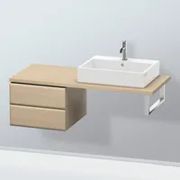 Duravit L-Cube Seitenschrank, 2 Auszüge, LC583707171,