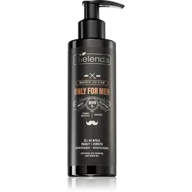 Bielenda Only For Men Barber Edition Waschgel für Gesicht und Bart 190 g