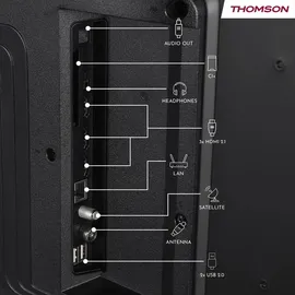 Thomson 43 (109 cm) UHD LED Smart TV mit Fire TV, Alexa Sprachsteuerung, AirPlay, Wi-Fi, Triple Tuner (Kabel/Satellit/Antenne), Bluetooth 5.0, HDMI, USB, AV IN, CI+, 43UF4S35