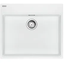 Franke Maris Care MRG 610-60 C links flächenbündig granit weiß Handbetätigung 1000 x 600 mm