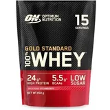 Optimum Nutrition 100 % Whey Gold Standard, 450 g (1 lb) Beutel, Delicious Strawberry
