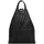 CASPAR Modell No.782 Schultertasche Leder Black