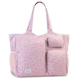 fabrizio® Sporttasche Fabrizio XXL Badetasche rosa